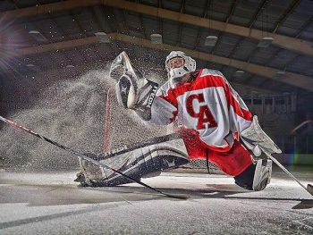 ice hockey goalie