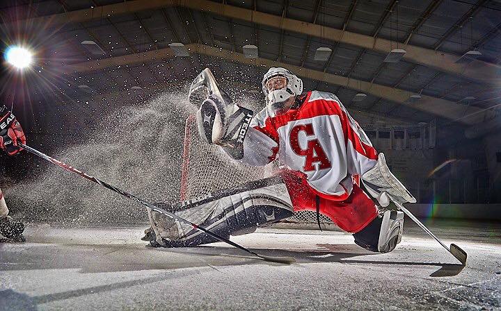 ice hockey goalie