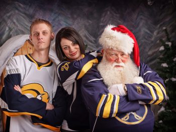 Buffalo Sabres jerseys and Santa